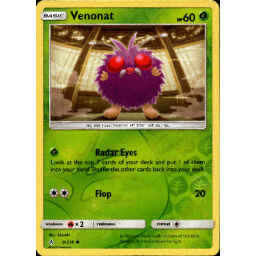 Unbroken Bonds - 009/214 - Venonat - Reverse Holo