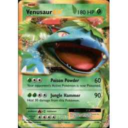 Evolutions - 001/108 - Venusaur EX (Lightly Played)