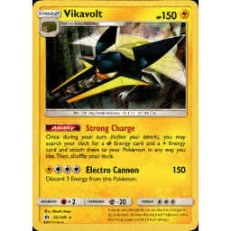 Sun & Moon - 052/149 - Vikavolt - Holo Rare