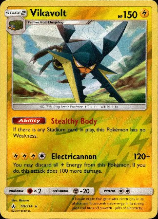 Unbroken Bonds - 059/214 - Vikavolt - Reverse Holo