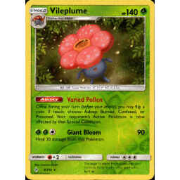 Unbroken Bonds - 008/214 - Vileplume - Reverse Holo