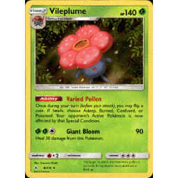 Unbroken Bonds - 008/214 - Vileplume - Holo Rare