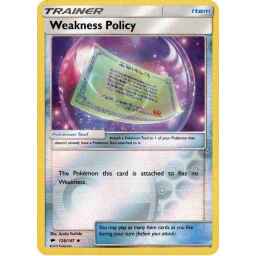 Burning Shadows - 126/147 - Weakness Policy - Reverse Holo