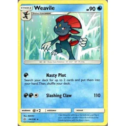 Cosmic Eclipse - 044/236 - Weavile - Rare