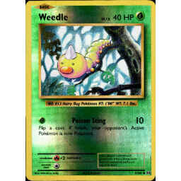 Evolutions - 005/108 - Weedle - Reverse Holo