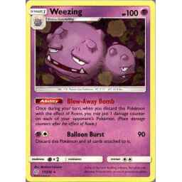 Cosmic Eclipse - 077/236 - Weezing - Rare