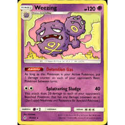 Unbroken Bonds - 074/214 - Weezing - Rare