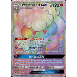 Unbroken Bonds - 206/214 - Whimsicott GX (Heavily Played)
