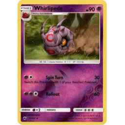 Burning Shadows - 057/147 - Whirlipede - Reverse Holo