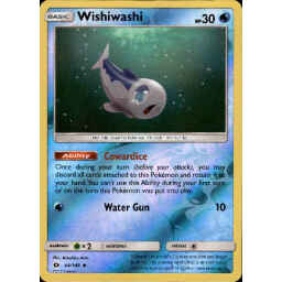 Sun & Moon - 044/149 - Wishiwashi - Reverse Holo