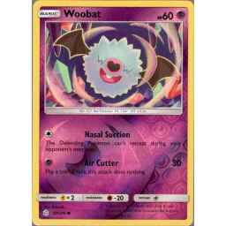 Cosmic Eclipse - 087/236 - Woobat - Reverse Holo