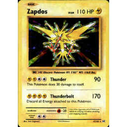 Evolutions - 042/108 - Zapdos - Holo Rare