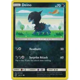 Crimson Invasion - 060/111 - Deino - Reverse Holo