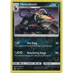 Crimson Invasion - 059/111 - Houndoom - Reverse Holo