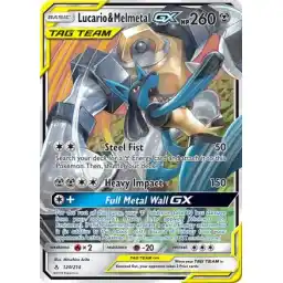 Unbroken Bonds - 120/214 - Lucario & Melmetal GX
