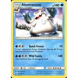 Unified Minds - 042/236 - Abomasnow - Rare