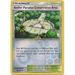 Guardians Rising - 116/145 - Aether Paradise Conservation Area - Reverse Holo