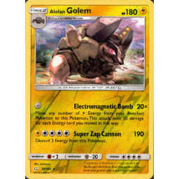 Team Up - 037/181 - Alolan Golem - Reverse Holo