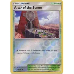 Guardians Rising - 118/145 - Altar of the Sunne - Reverse Holo