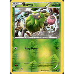 Fates Collide - 002/124 - Burmy - Reverse Holo