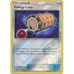 Guardians Rising - 122/145 - Energy Loto - Reverse Holo