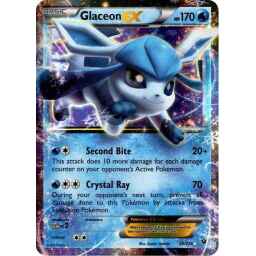 Fates Collide - 020/124 - Glaceon EX (Lightly Played)