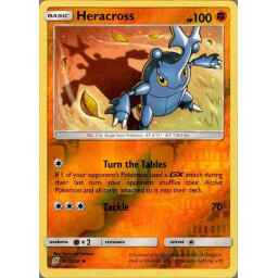 Unified Minds - 107/236 - Heracross - Reverse Holo