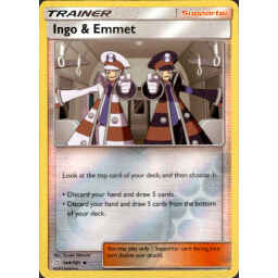 Team Up - 144/181 - Ingo & Emmet - Reverse Holo