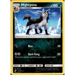 Team Up - 087/181 - Mightyena - Reverse Holo