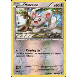 Fates Collide - 086/124 - Minccino - Reverse Holo