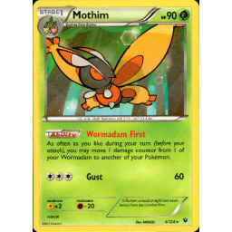Fates Collide - 004/124 - Mothim - Rare