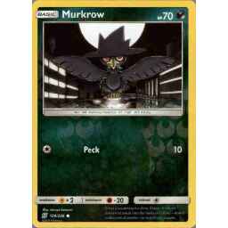 Unified Minds - 129/236 - Murkrow - Reverse Holo