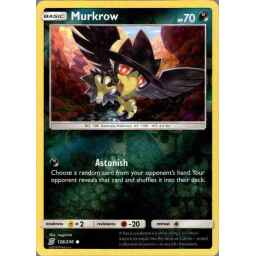 Unified Minds - 128/236 - Murkrow - Reverse Holo