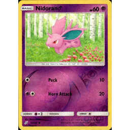 Team Up - 057/181 - Nidoran♂ - Reverse Holo
