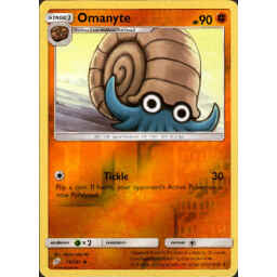 Team Up - 075/181 - Omanyte - Reverse Holo