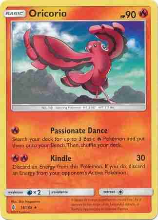 Guardians Rising - 014/145 - Oricorio - Rare