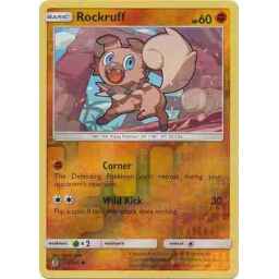 Guardians Rising - 073/145 - Rockruff - Reverse Holo