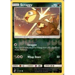 Unified Minds - 137/236 - Scraggy - Reverse Holo