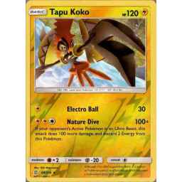 Unified Minds - 069/236 - Tapu Koko - Reverse Holo