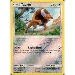 Team Up - 129/181 - Tauros - Reverse Holo