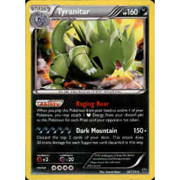 Fates Collide - 056/124 - Tyranitar - Holo Rare