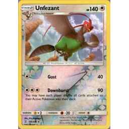 Unified Minds - 176/236 - Unfezant - Reverse Holo