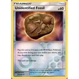 Unified Minds - 210/236 - Unidentified Fossil - Reverse Holo