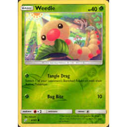 Team Up - 002/181 - Weedle - Reverse Holo