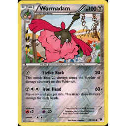 Fates Collide - 059/124 - Wormadam - Reverse Holo