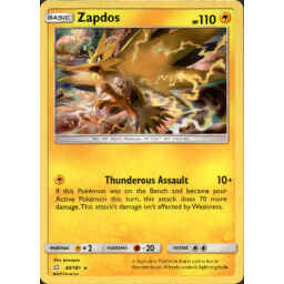 Team Up - 040/181 - Zapdos - Holo Rare