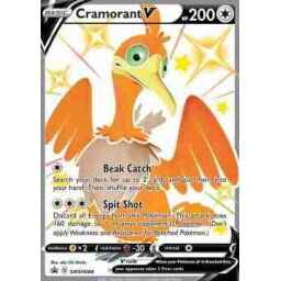 Black Star Promo - SWSH086 - Cramorant V - Shiny
