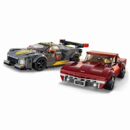 Alternative view of LEGO Speed Champions 76903 Chevrolet Corvette C8.R og 1969 Corvette