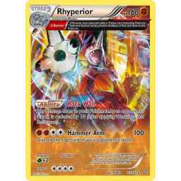 Primal Clash - 077/160 - Rhyperior  - Holo Rare