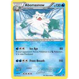 Breakthrough - 040/162 - Abomasnow - Rare